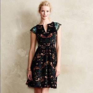 Anthropologie Eva Franco Larksong dress sz 4